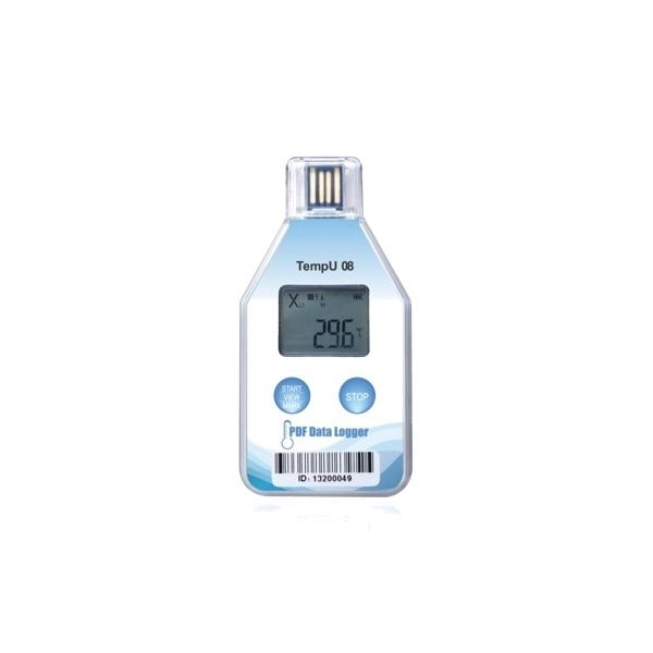 Single Use Temperature Data Logger Temp U 08 LCD Display